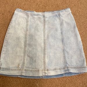 Jean skirt
